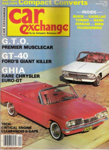 CAR EXCHANGE 1982 DEC - Ford GT-40, Ferrari 250